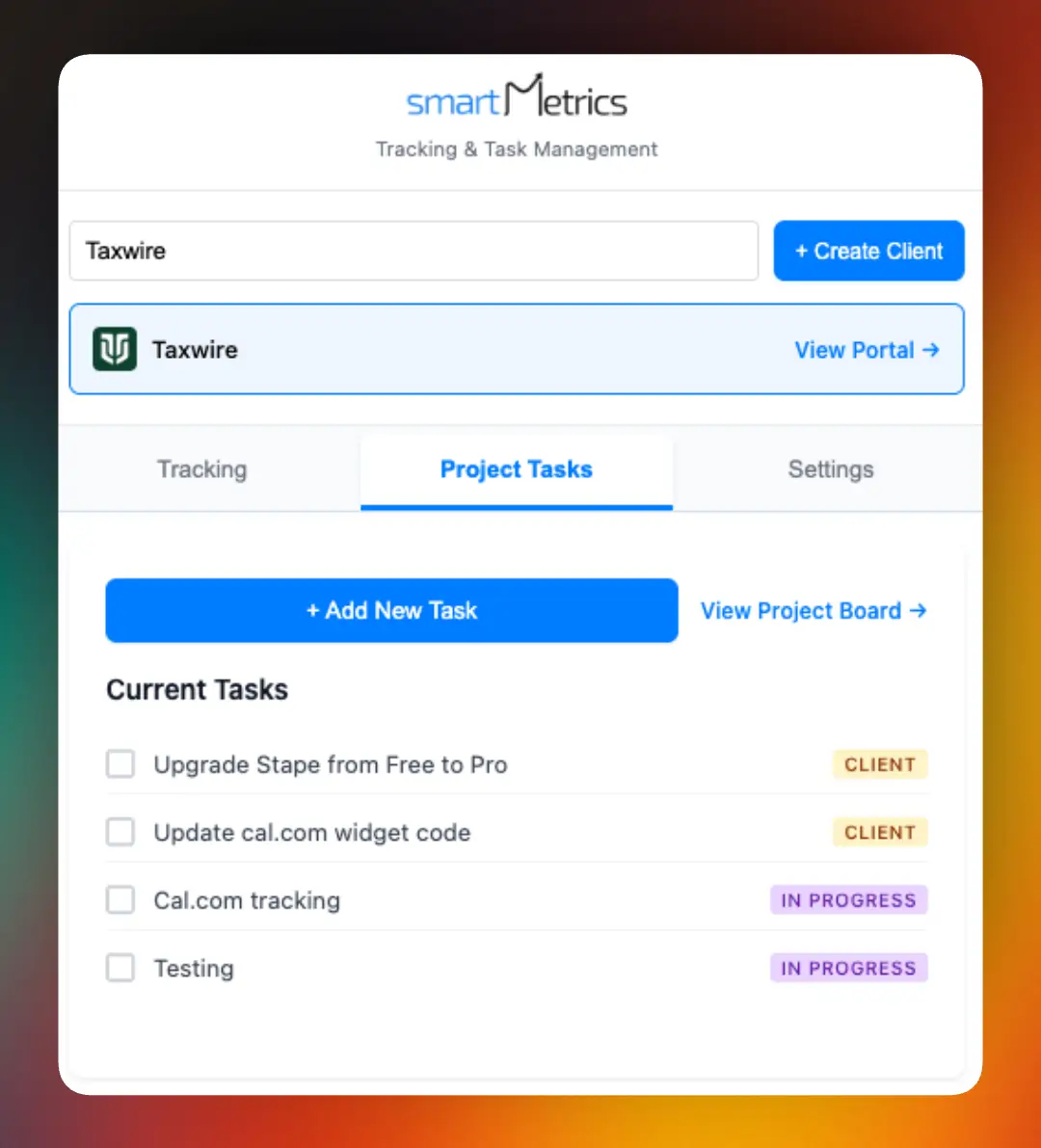 SmartMetrics Browser Extension feature illustration
